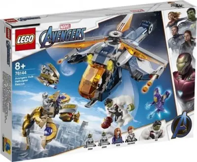 LEGO Marvel -Super Heroes Hulk Helicopter Drop (76144)