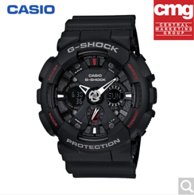 ดูภาพ นาฬิกา Casio GA-120-1A สีดำ (รับประกัน 1 ปี) <br/>เพิ่มเติม นาฬิกา Casio GA-120-1A สีดำ (รับประกัน 1 ปี)