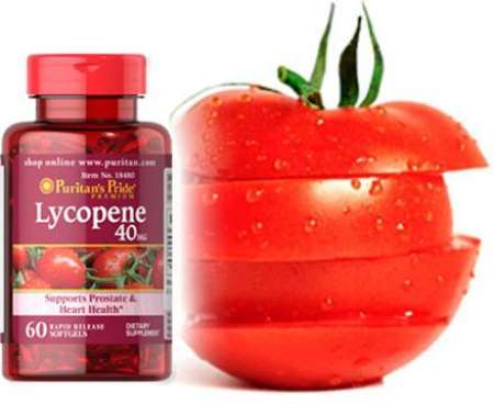 Puritans Pride Lycopene 40 mg (60softgel) ผิวอมชมพู มีเลือดฝาด