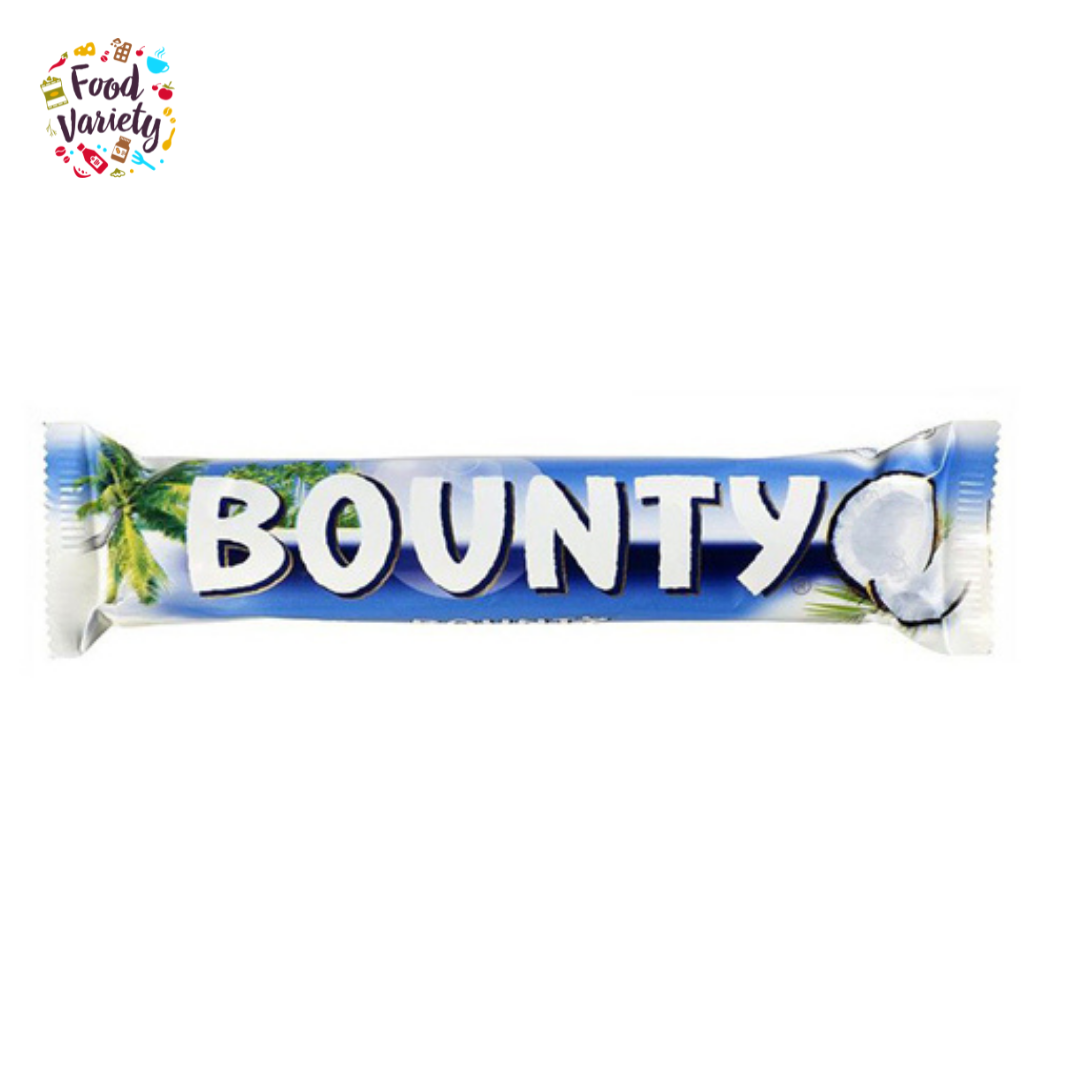 Bounty Coconut Filled Chocolate Bar 57g บอนตี้ ช็อกโกแลตนมสอดไส้มะพร้าว 57กรัม