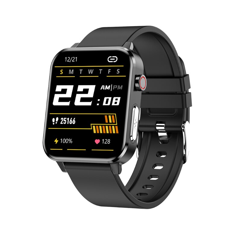 New Activity Tracker E86 ECG Smart Watch Body Temperature Measurement Smartwatch with AI Diagnosis Health Watches Pedometer Universal Sport Watch for ANDROID IOS