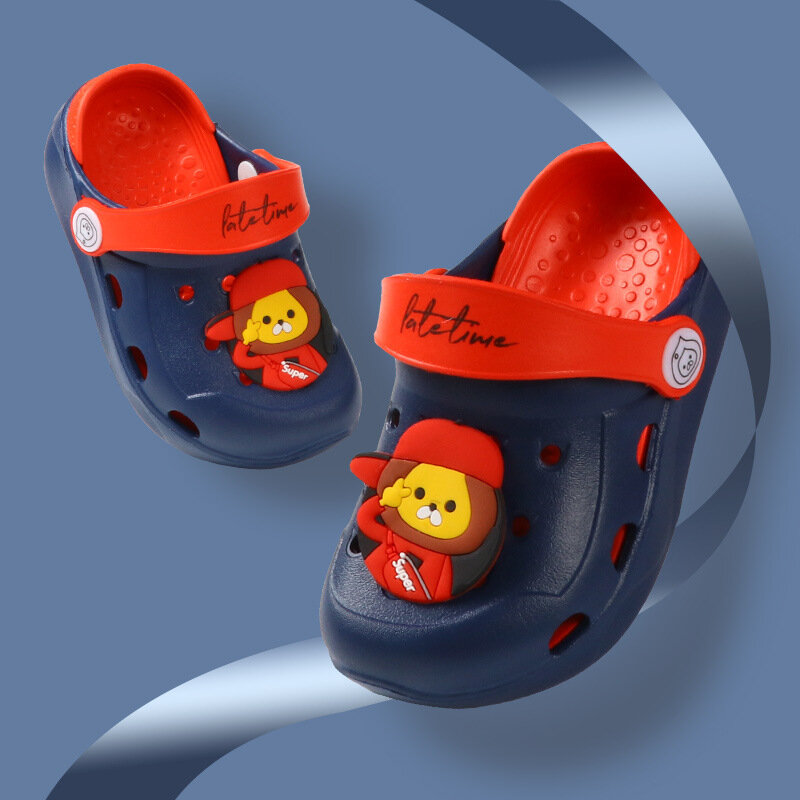 รองเท้าแตะรัดส้นเด็ก 1-5 ขวบ น้ำหนักเบา สวมใส่สบาย มี insert รองรับสรีระเท้าเด็ก