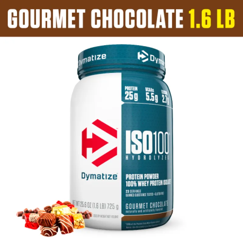 ภาพสินค้าDymatize ISO100 Isolate Go Chocolate 1.6lb เพิ่มกล้ามเนื้อ ลดไขมัน ดูดซึมไว จากร้าน Mfoodshop บน Lazada ภาพที่ 4