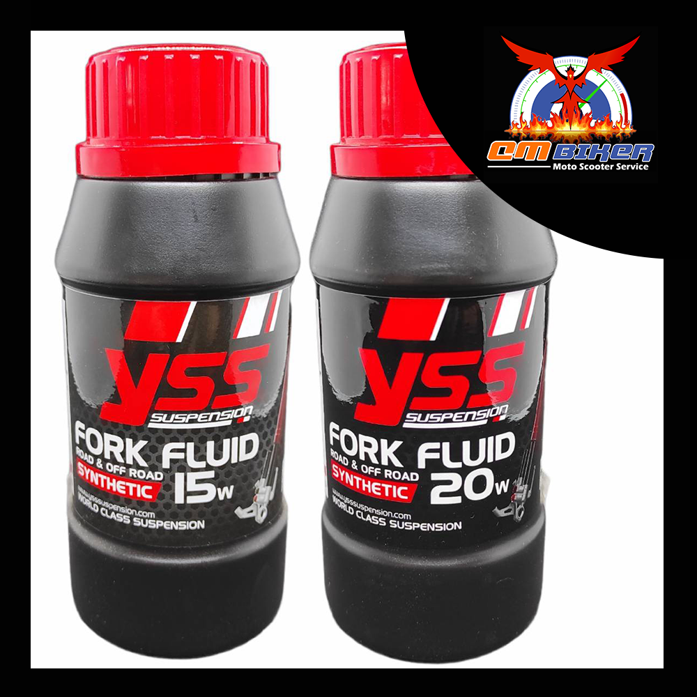 YSS FORK FLUID น้ำมันโช๊ค 250 มิลลิลิตร 15W และ 20W