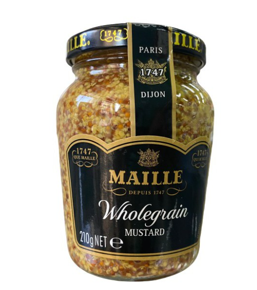 🔥โปรโมชั่น🔥 ส่งฟรี MAILLE Wholegrain Mustard 210g.( เมลเล่โฮลเกรน