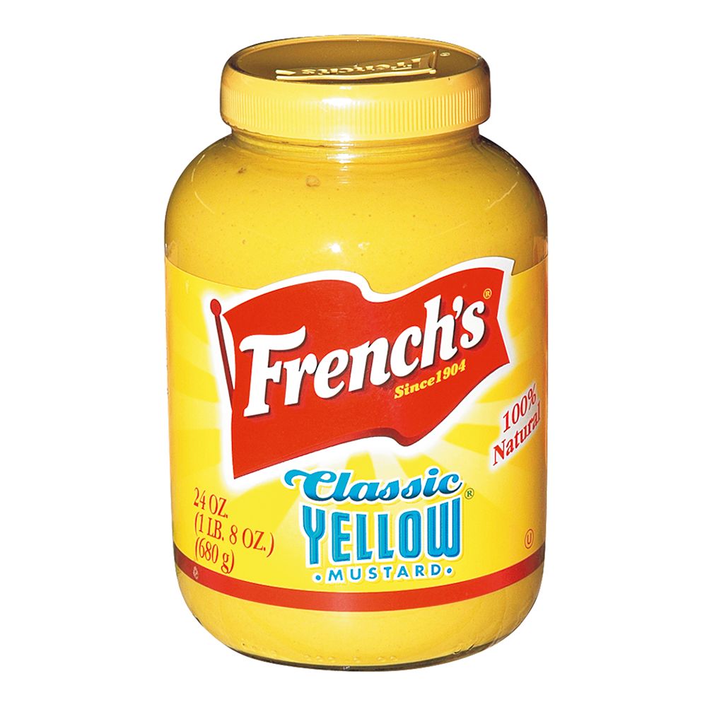 French Classic Yellow Mustard Cream เฟร้นซ์ คลาสสิค เยลโล่ มัสตาร์ด 680g.