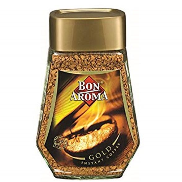 Bon Aroma Gold บอนอโรม่า โกลด์ กาแฟสำเร็จรูป 100g.