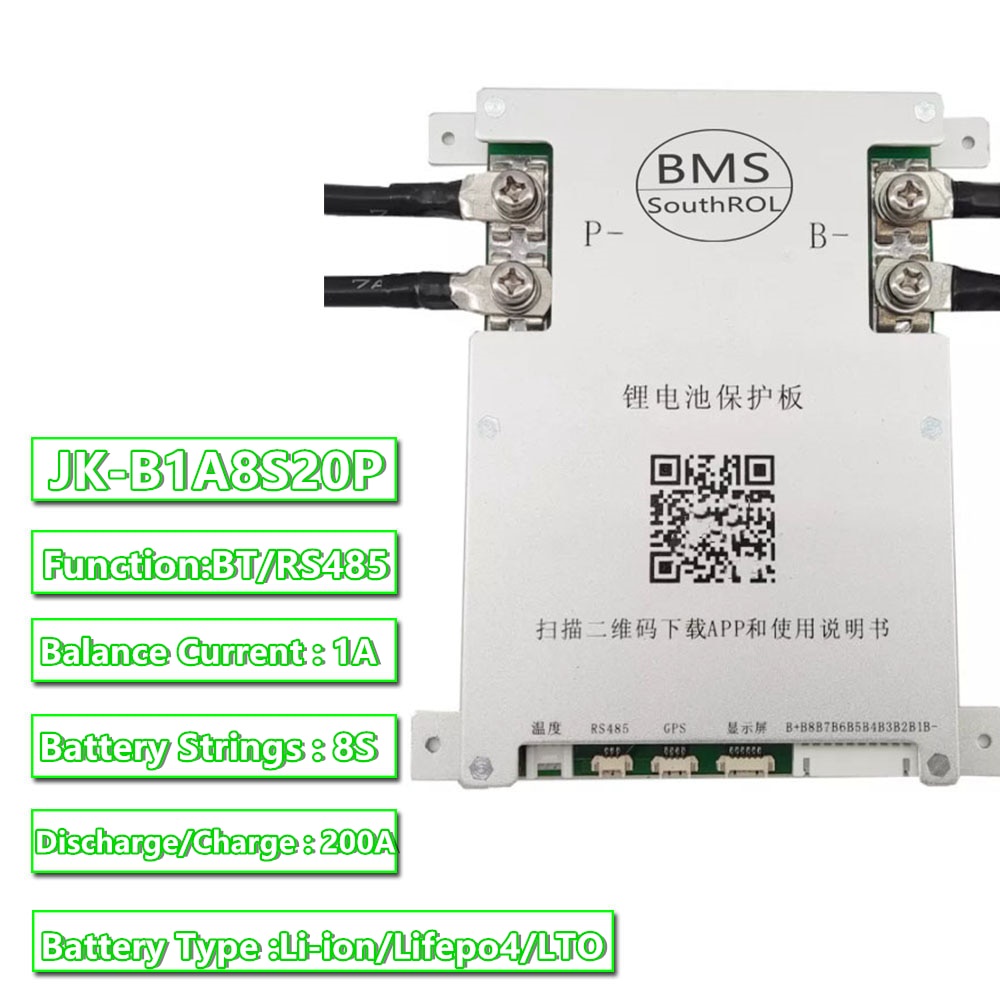 [พร้อมส่ง] Smart JK Bms Jikong มี Active Balance ในตัว 1A 5A 8S 12S 13S ...
