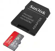ภาพขนาดย่อของภาพหน้าปกสินค้าUltra microSD ความเร็ว 80MB/s ความจุ 64GB จากร้าน Buy home 1593365983 บน Lazada ภาพที่ 1