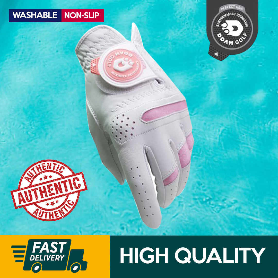 [DDAM GOLF] Non Slip Golf Gloves for Women Washable Spann Premium