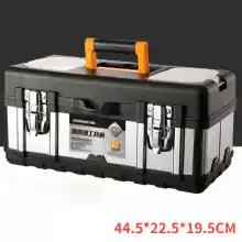 ภาพขนาดย่อของภาพหน้าปกสินค้า40 * 31 * 22.5CM Toolbox กล่องเครื่องมือ กล่องเครื่องมือฮาร์ดแวร์มัลติฟังก์ชั่น กล่องเก็บของแบบพกพาสำหรับใช้ในครัวเรือนทั่วไป กล่องเก็บของอุตสาหกรรม ใหญ่ จากร้าน wjhh บน Lazada