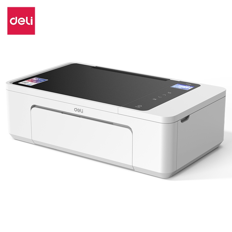 Deli ปริ้นเตอร์ อิ้งเจ็ท สแกน+ถ่ายเอกสาร+คัดลอก+wifi เติมหมึกพร้อมใช้ ประกัน 1 ปี อุปกรณ์สำนักงาน Inkjet Printer ราคา 1,438 บาท*ส่งฟรี