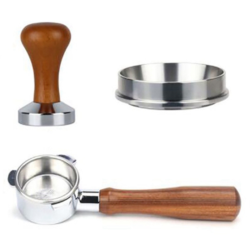 Coffee Bottomless Portafilter for Breville 870878880 Filter 54MM Filter with Coffee Tamper and