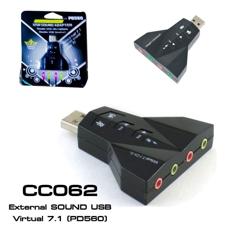 SALE การ์ดเสียงแบบ USB 7.1 Microphone MIC Headset Ch 3D Converter Double Sound Card Virtual 7.1 Channel USB 2.0 Audio Adapter #คำค้นหาเพิ่มเจลทำความสะอาดฝุ่น Super Cleanสาย AC PoWer1.8 G-LINGการ์ดรีดเดอร์ Card Readerสายต่อจอ Monitorสายชาร์จกล้องติดรถยนต์