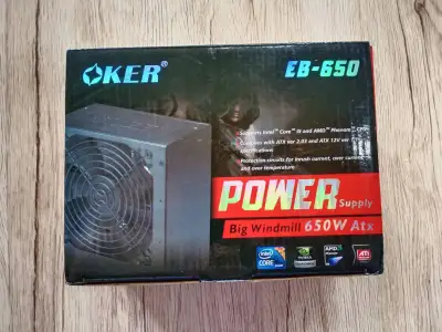 POWER SUPPLY OKER 650W EB-650