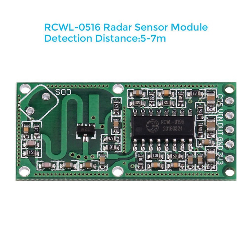 5PCS RCWL-0516 Microwave Radar Sensor Smart Switch Module Human Body ...