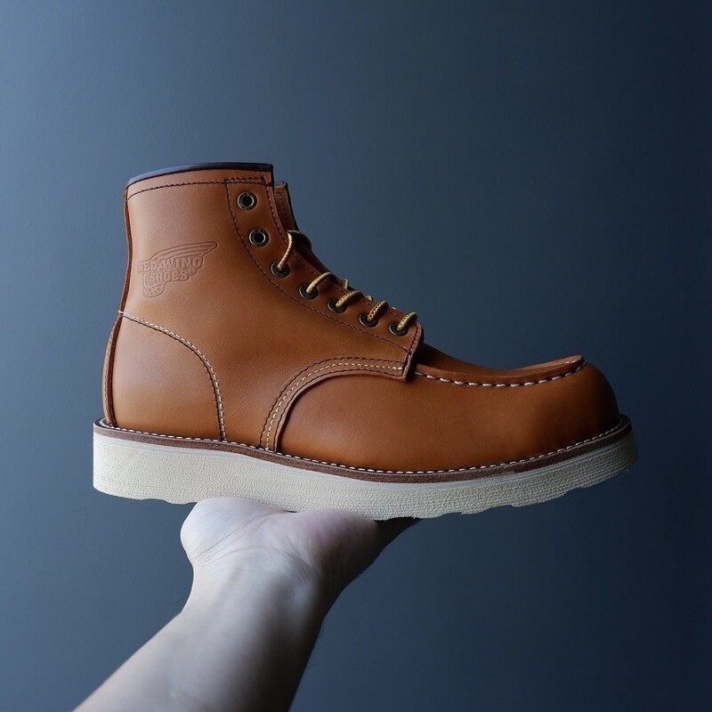 Red wing 8875 moc toe