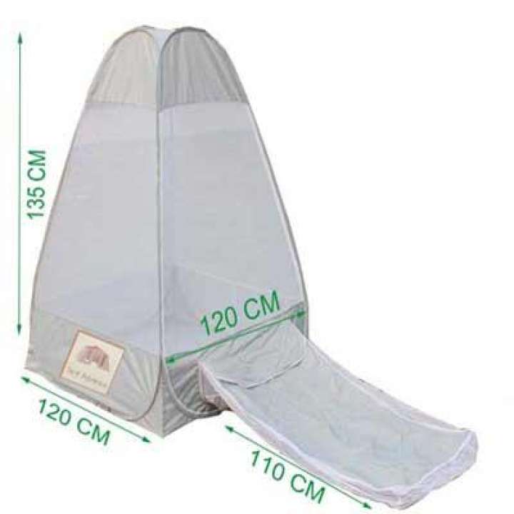 ขาย เต็นท์นั่งสมาธิ สีเทาเงิน รุ่น TM203