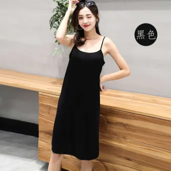 mid slip dress