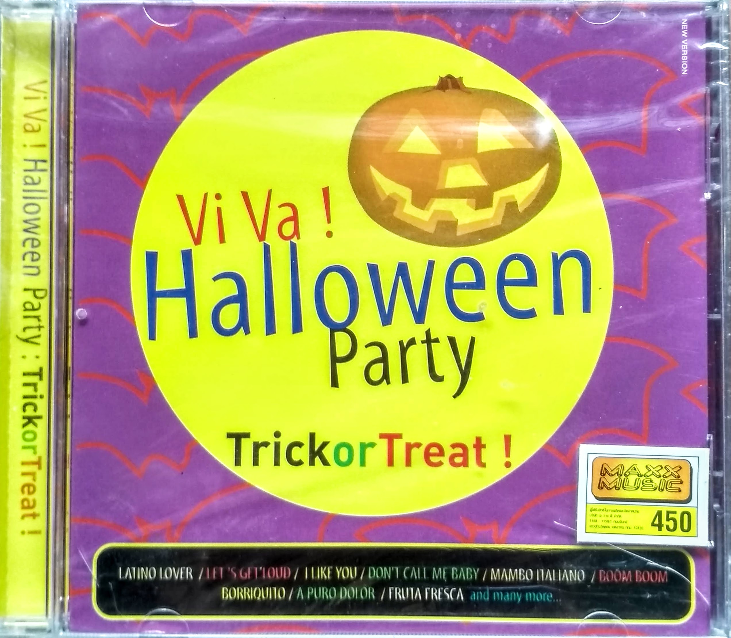 CD VARIOUS ARTISTS - VIVA! HALLOWEEN PARTY : TRICK OR TREAT! (NO BOX)