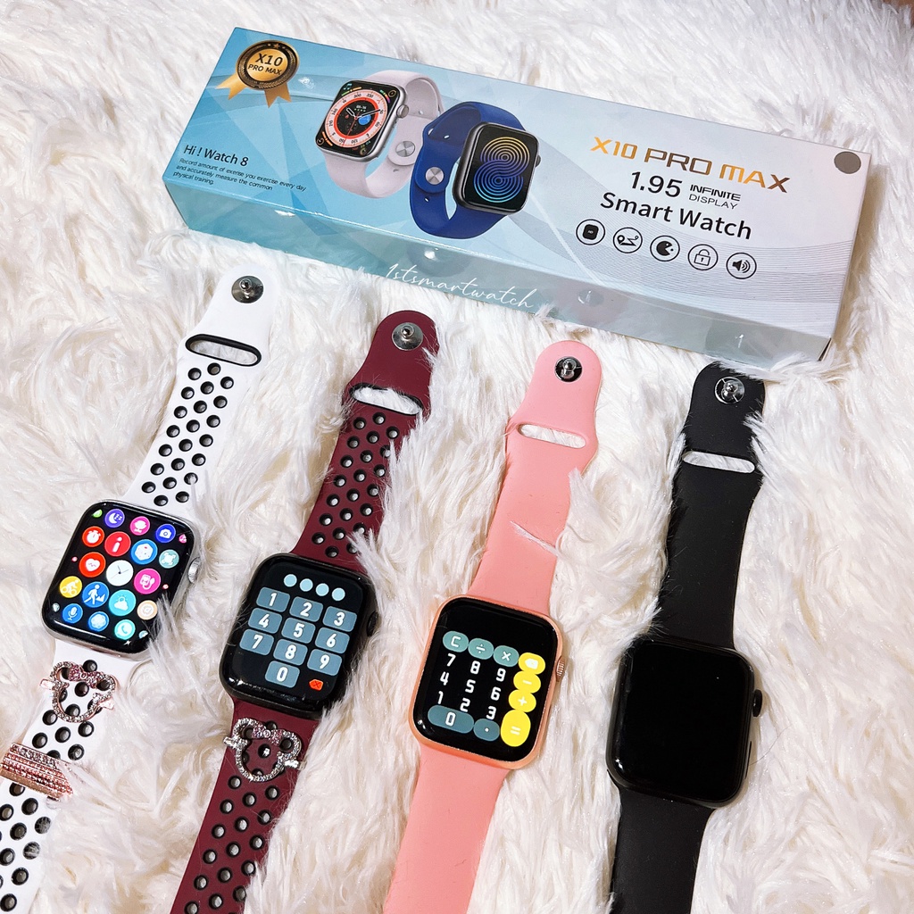 AA X10 Pro Max Smart Watch 2023 แถมเคส+ฟิล์ม Lazada.co.th