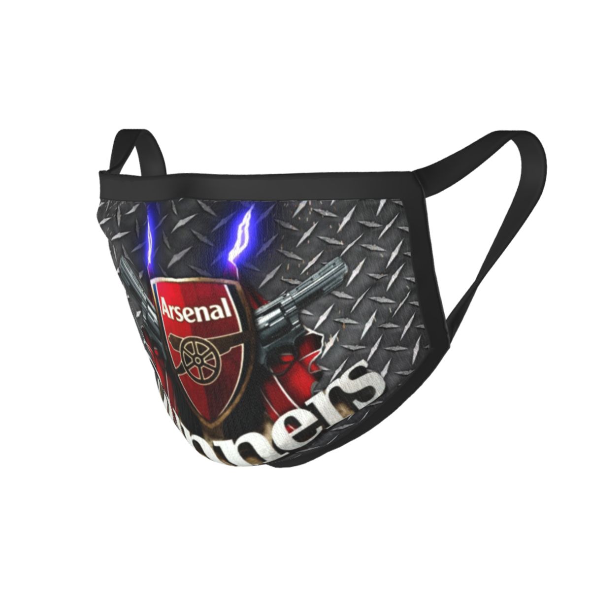 Arsenal Logo Protective Unisex Face Mouth Mask1 Fancy Washable Cool ...