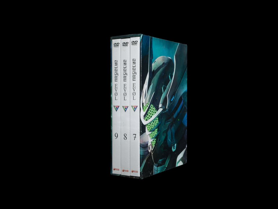 152763/DVD เรื่อง Aquarion EVOL อควอเรียน Boxset 3 : 3 แผ่น ตอนที่ 18-26 แถมฟรี Booklet+Postcards/890