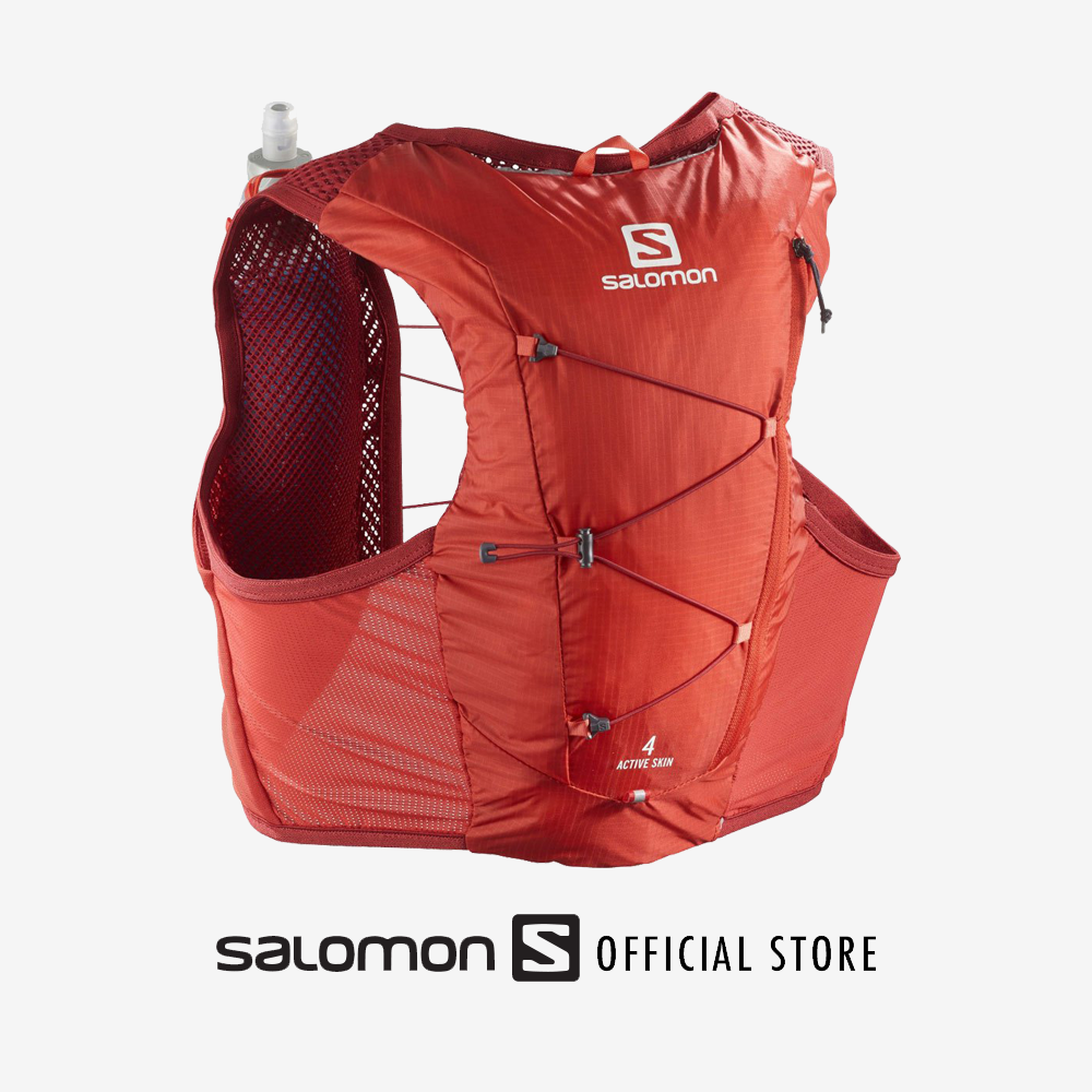 SALOMON ACTIVE SKIN 4 SET (SIZE XL) กระเป๋าใส่น้ำ กระเป๋าวิ่ง วิ่งเทรล 4 ลิตร