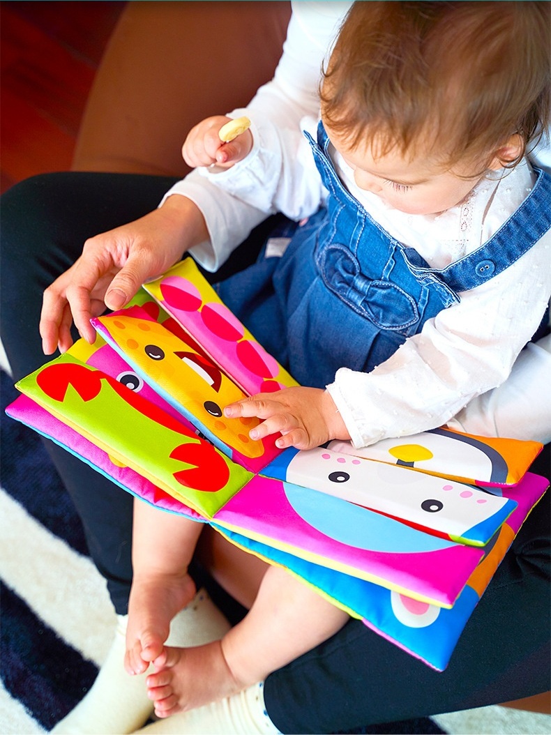เสื้อผ้าทารก Book Intelligence พัฒนาการศึกษาของเล่น