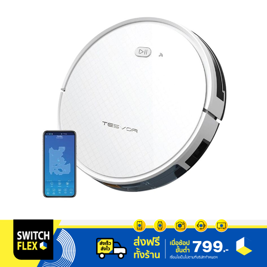 Tesvor Robot หุ่นยนต์ดูดฝุ่น รุ่น X500 PRO Tesvor Robot หุ่นยนต์ดูดฝุ่น รุ่น X500 PRO