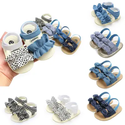 Baby Girl Sandals Princess Summer Beach Shoes Toddler Kids Sandles 0-18 Months