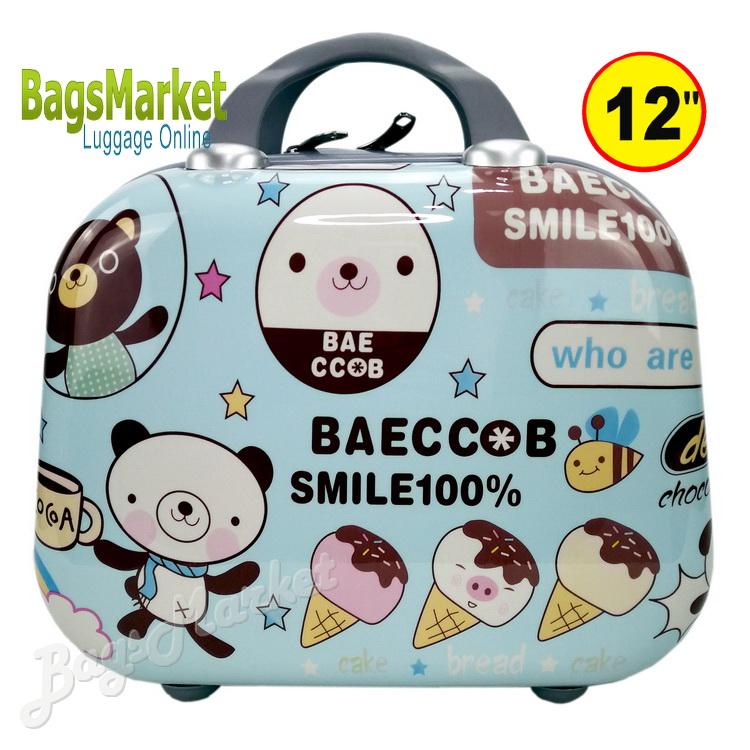 BagsMarket Luggage กระเป๋าเดินทาง Bolom กระเป๋าถือ กระเป๋าแฟชั่น กระเป๋าผู้หญิง ขนาด 12 นิ้ว รุ่น PC2019