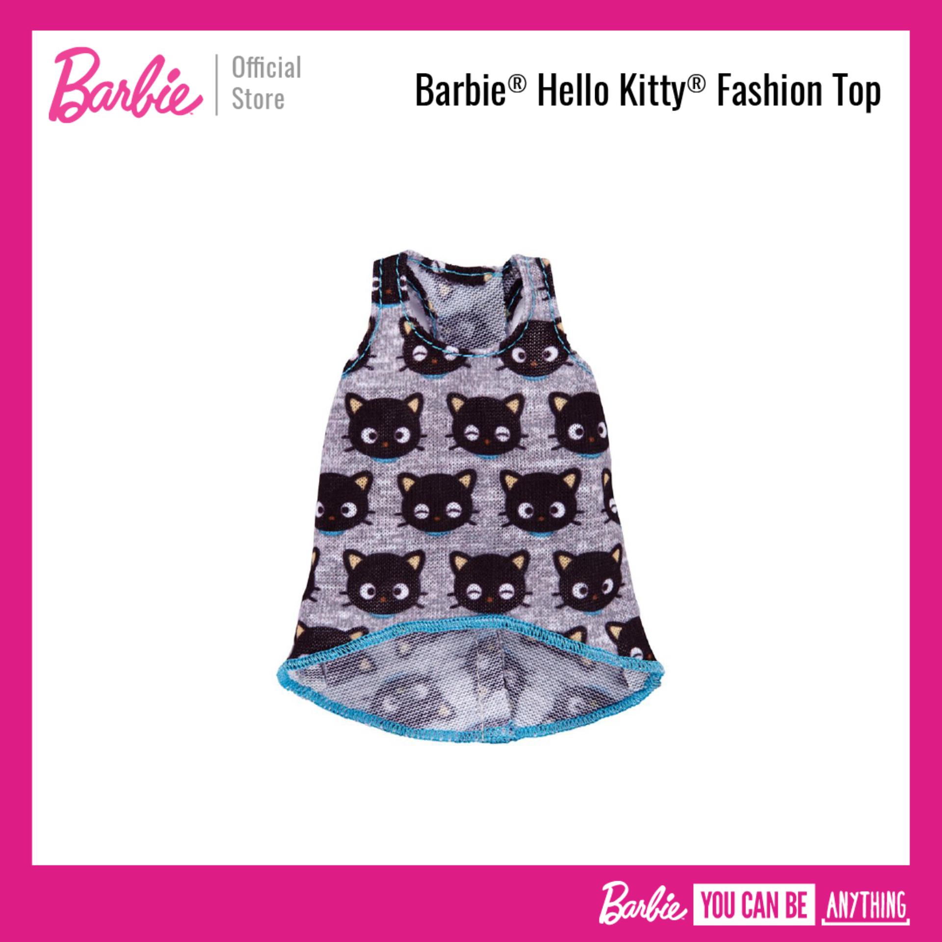 Barbie® Hello Kitty® Fashion Top ชุดตุ๊กตา บาร์บี้ เสื้อ เฮลโหล คิตตี้ เสื้อผ้า ของเล่น ของเล่นเด็ก