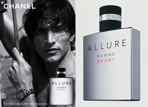 น้ำหอมชาแนล น้ำหอมผู้ชาย Chanel Allure Homme Sport Eau De Toilette Spray 100ml