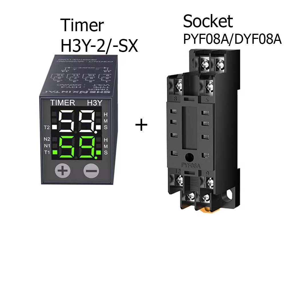 Digital Delay Timer Relay / Loop Timer ดีเลย์ ลูป ไทเมอร์ รีเลย์ ปรับ ...