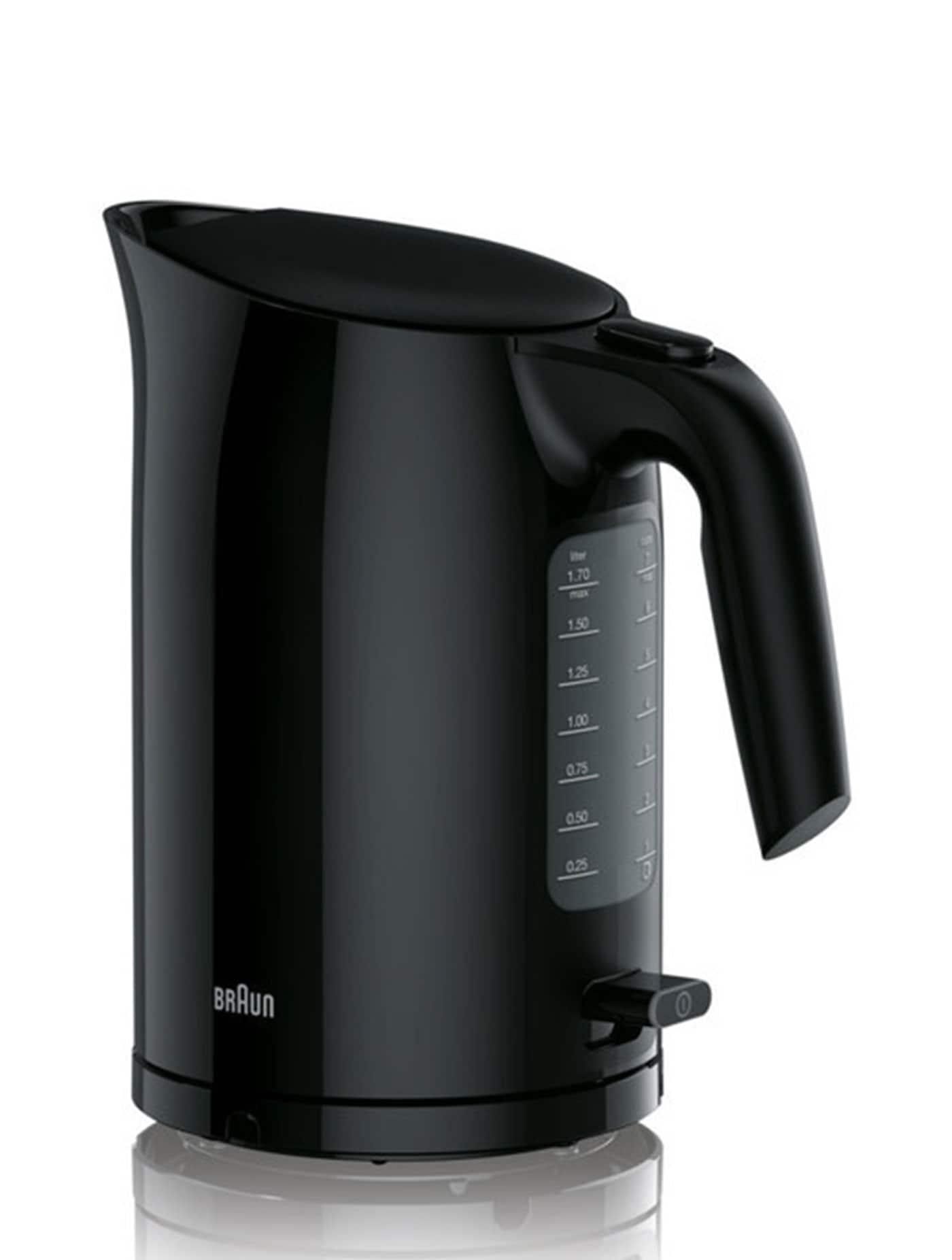 BRAUN กาต้มน้ำไฟฟ้า รุ่น WK3000BK สีดำ electric kettles BRAUN กาต้มน้ำไฟฟ้า รุ่น WK3000BK สีดำ electric kettles