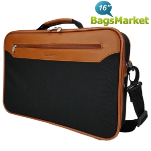 สินค้า ฺBagsMarket กระเป๋าเอกสาร Romar Polo กระเป๋าสะพายไหล่ กระเป๋าถือ กระเป๋าใส่เอกสาร กระเป๋าทรงแมสเซนเจอร์ ขนาด 16 นิ้ว Code MSR3211