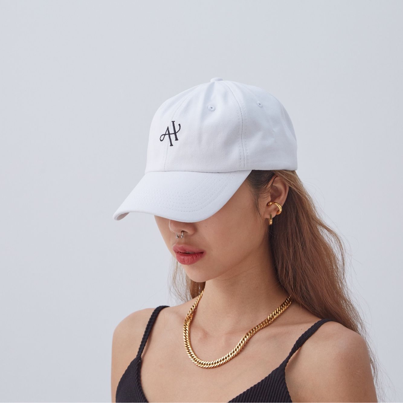 Ahalf - Logo Cap - White - Ahalf - ThaiPick