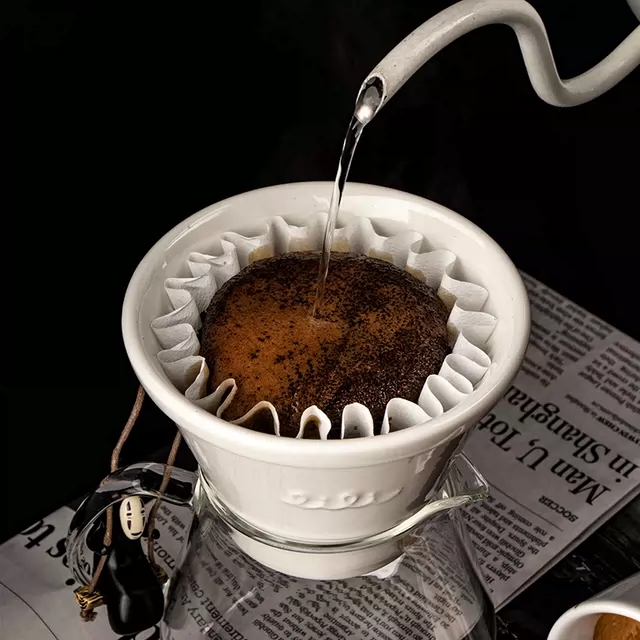 LILI Dripper ที่ กรองกาแฟ ดริปเปอ ยี่ห้อ ลิลี่ Flat Bottom (ก้นแบน) แถม