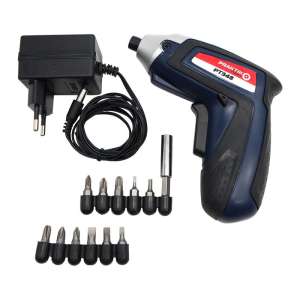 สว่าน ไขควง สว่านไขควงไร้สาย เครื่องขันน๊อตไฟฟ้า มาพร้อมกับสายชาร์ตแบต ขนาดพกพา รุ่น
PT348 [4.8 โวลล์]