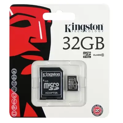 Kingston Memory Card Micro SD SDHC 32 GB Class 10 ของแท้