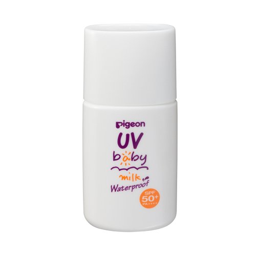 ครีมกันแดดสำหรับเด็กพีเจ้น Pigeon UV baby milk waterproof SPF 50