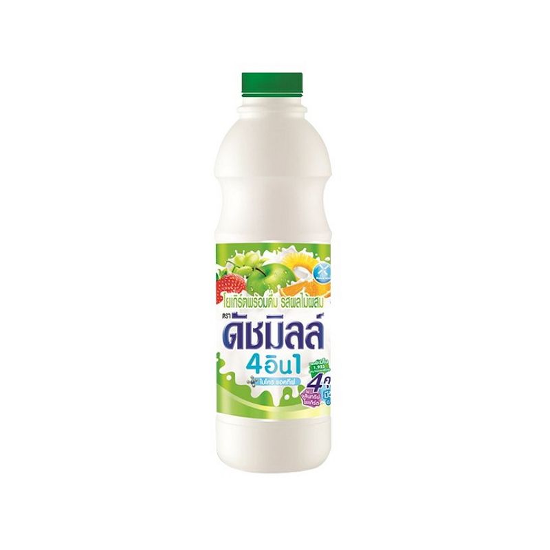 ดัชมิลล์ นมเปรี้ยว รสผลไม้รวม 830 มล./Dutchmill yoghurt mixed fruit drink 830 ml.