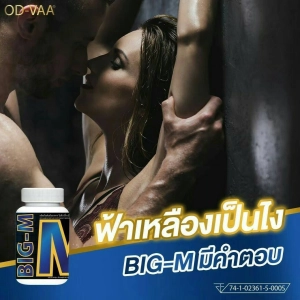 ภาพหน้าปกสินค้าผลิตภัณฑ์เสริมอาหารผู้ชาย Big M  บรรจุ 30 แคปซูล (1 กระปุก) ที่เกี่ยวข้อง