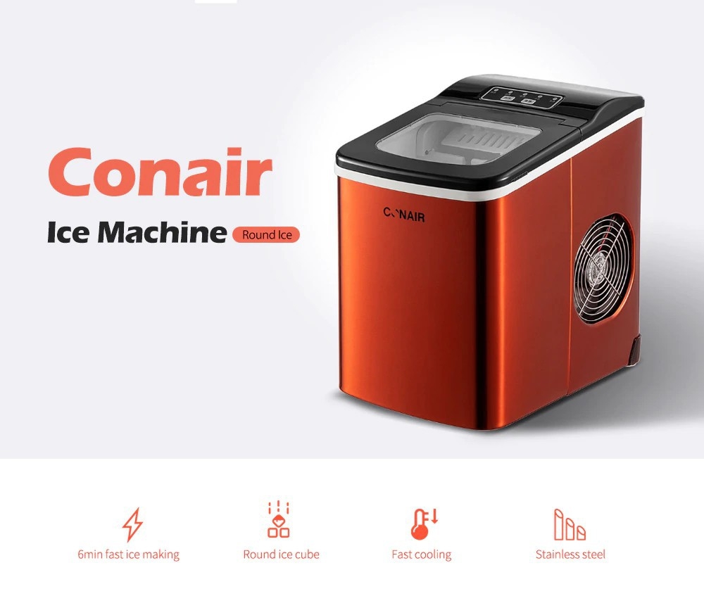 Xiaomi เครื่องทำน้ำแข็ง CONAIR เครื่องมินิครัวเรือนอัตโนมัติ 2L ทำน้ำแข็งอย่างรวดเร็วใน 6 นาที Square ice ice Maker