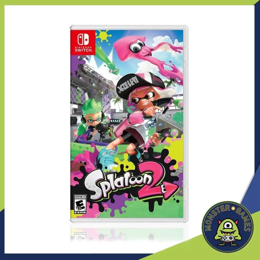 Splatoon 2 Nintendo Switch game (เกมส์ Nintendo Switch)(ตลับเกมส์Switch)(แผ่นเกมส์Switch)(ตลับเกมส์สวิต)(Splatoon Switch)(Spatoon2 switch)
