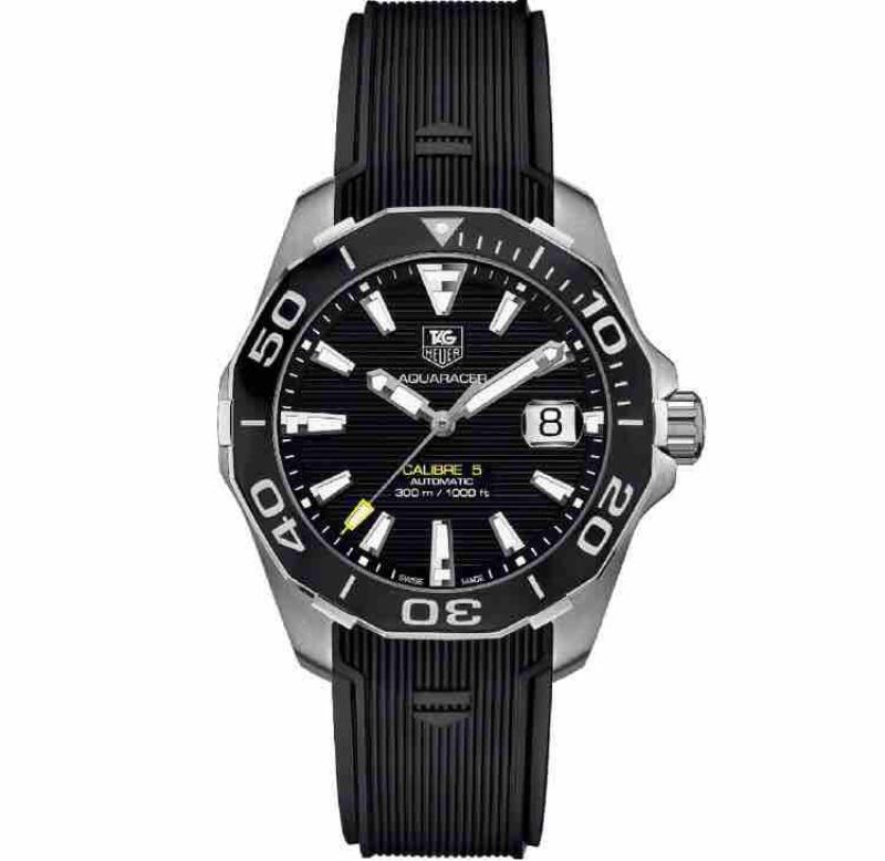 TAG Heuer Aquaracer Automatic Black Dial Men’s Watch WA211A.FT6151