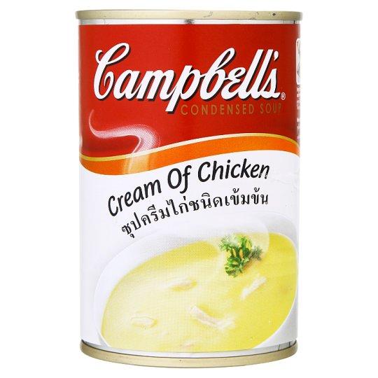 สุดยอด!✅ แคมเบลล์ ซุปครีมไก่ชนิดเข้มข้น 305กรัม Campbell's Cream of Chicken Condensed Soup 305g 🔥แนะนำ!!