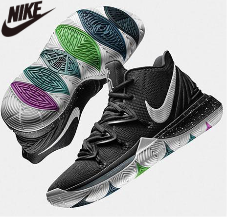 ไนกี้ รองเท้าบาสเก็ตบอล Nike Kyrie 5 Generation Confetti การทำให้หมาด ๆ ทนต่อการสึกหรอ Men's Basketball Shoes sports shoes ​ไนกี้ รองเท้า รองเท้ากีฬาชาย รองเท้าผ้าใบชาย ไนกี้รองเท้ากีฬาผู้ รองเท้าบาสเกตบอลผู้ชาย รองเท้ากีฬา ไนกี้รองเท้าบาสเก็ตบอลผู้ชาย