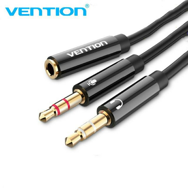ลดราคา Vention Audio Cable Headphone Splitter Female To 2 Male 3.5mm Mic Y Splitter #ค้นหาเพิ่มเติม สาย HDMI hdmi switch hard disk usb Mini display